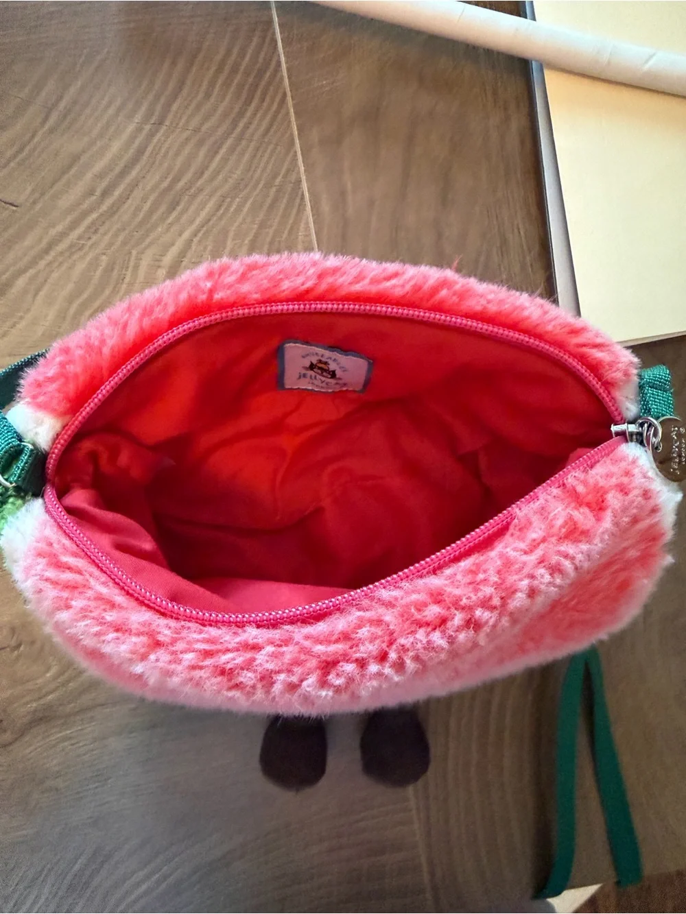 Jellycat amusebles watermelon crossbody bag (retired)